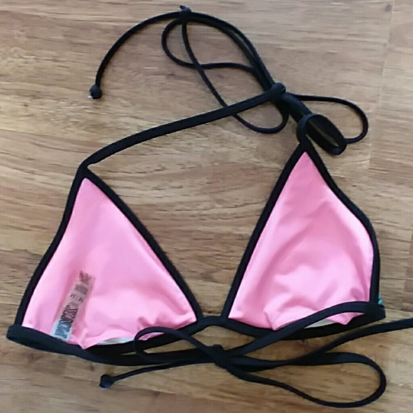VS PINK bikini top small colorful print - Picture 5 of 5